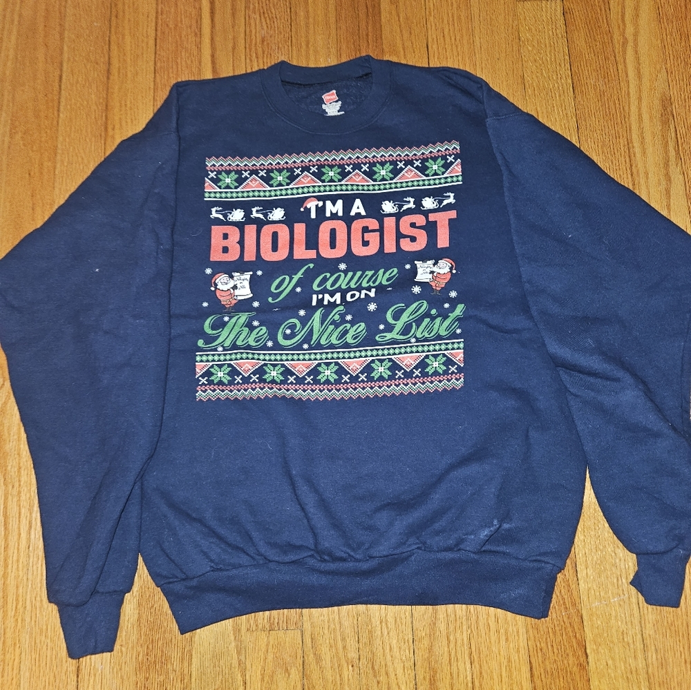 Christmas Sweater Biology Medium